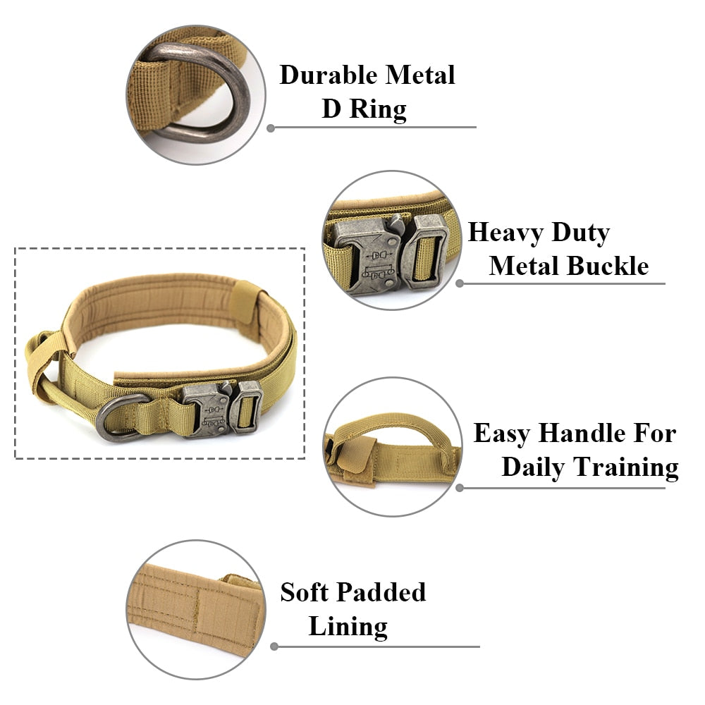 Dog Training Collar Adjustable Tactical