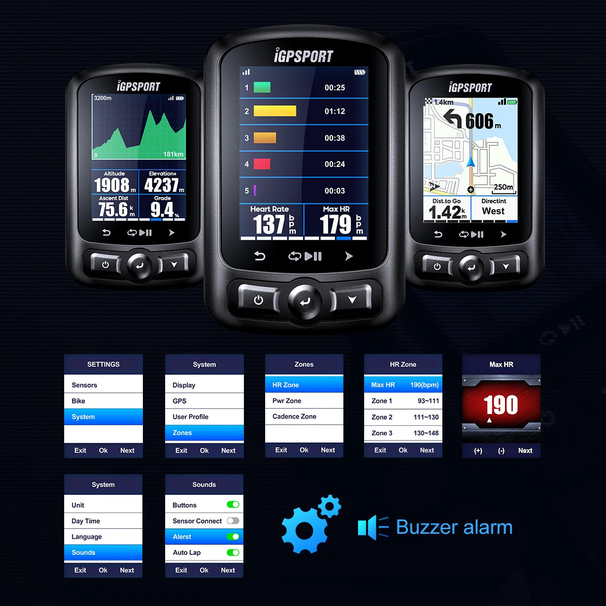 iGPSPORT iGS620 iGS520 BSC300 GPS Cycling Computer Navigation Speedometer Odometer Bike Accessories