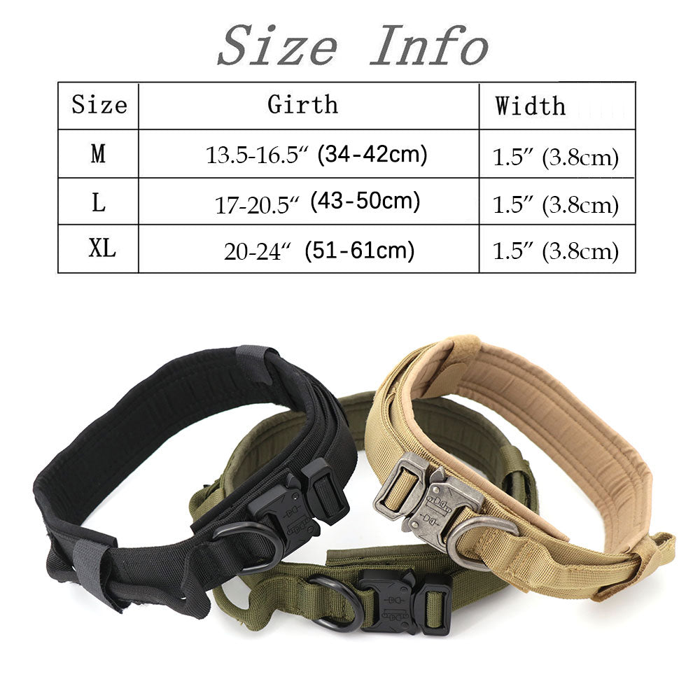 Dog Training Collar Adjustable Tactical